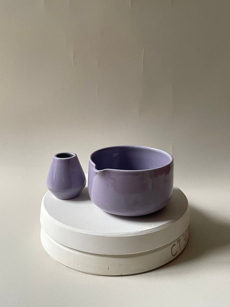 Image of Matcha set lilac