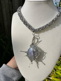 Image 1 of Flash: Labradorite Crystal Pendant