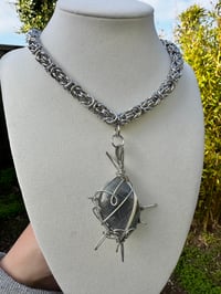 Image 3 of Flash: Labradorite Crystal Pendant