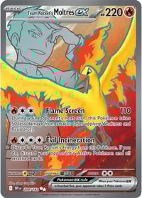 Team Rocket's Moltres ex - 208/182 - SV10: Destined Rivals - Near Mint 