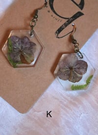 Image 5 of blumen/blüten ohrringe