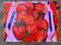 Quick Strawberry - Tempera Paint Sticks