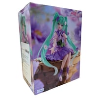 Image 2 of Hatsune Miku Noodle Stopper Figure Flower Fairy Cosmos Purple Color Ver.