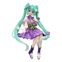 Image 1 of Hatsune Miku Noodle Stopper Figure Flower Fairy Cosmos Purple Color Ver.