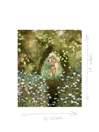 Image 2 of The Secret Garden ORIGINAL PAINTING