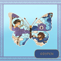 Image 12 of Greek Mythology Butterfly Pins (LEFTOVER AND PREORDER)