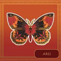 Image 17 of Greek Mythology Butterfly Pins (LEFTOVER AND PREORDER)