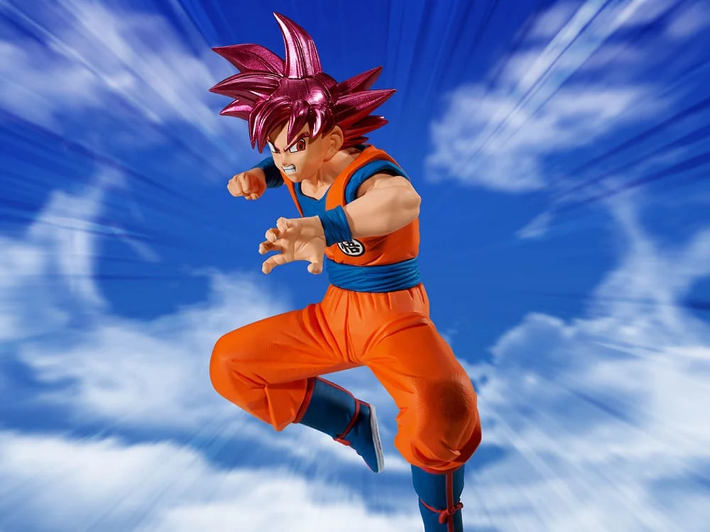 Image of Dragon Ball Super Match Makers Super Saiyan God Son Goku (Vs Beerus) Figure