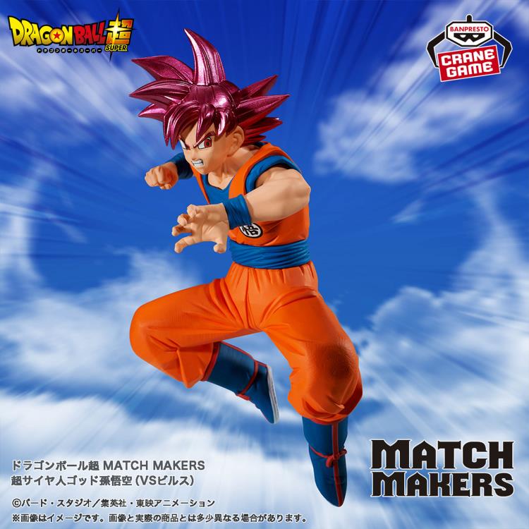 Image of Dragon Ball Super Match Makers Super Saiyan God Son Goku (Vs Beerus) Figure