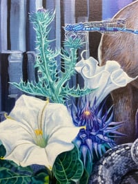 Image 4 of Rattlesnakes & Starlight ~ canvas print