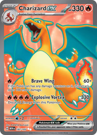 Charizard ex - 183/165 - SV: Scarlet & Violet 151 - Near Mint