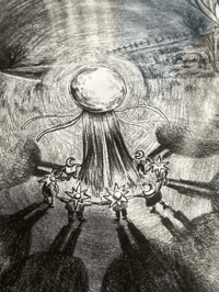 Image 2 of The Worship A4 riso Print