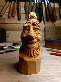 Image 3 of Studying & Carving a Human Face