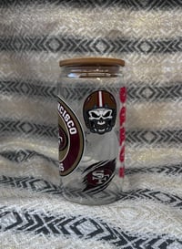 Image 4 of 49ERS | Glass Cup 