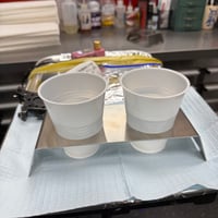 Image 3 of Stainless Steel Rinse Cup Holders