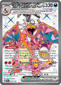Charizard ex - 215/197 - SV03: Obsidian Flames - Near Mint 