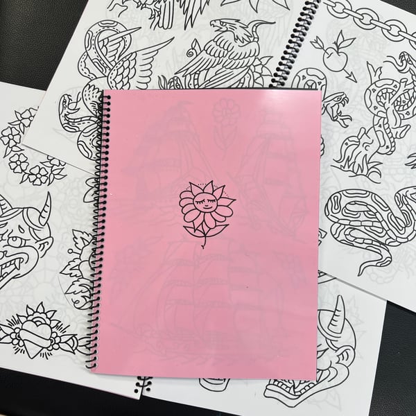 Image of Tattoo Line drawing book