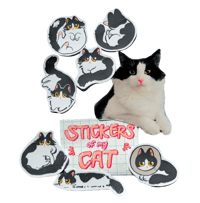 Image 1 of STICKERS OF MY CAT