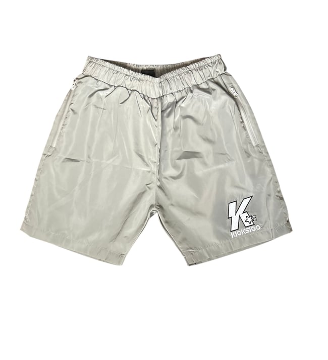 Windbreaker Shorts - Grey