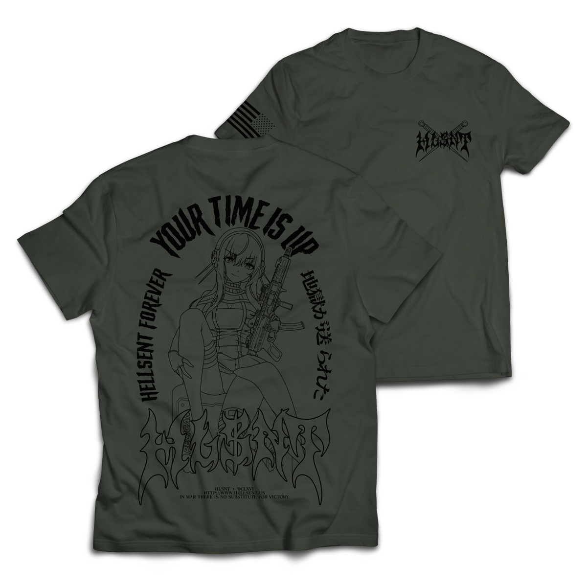 Image of Standard Issue OD Green Tee 