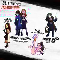 Image 3 of EVIL Women Acrylic Epoxy Charm