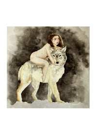 From Woman to Wolf PRINT