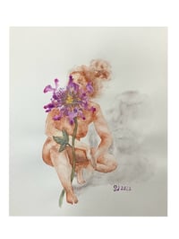 Wallflower ORIGINAL PAINTING