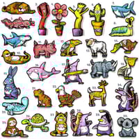 Image 1 of Tiny Woodcuts!