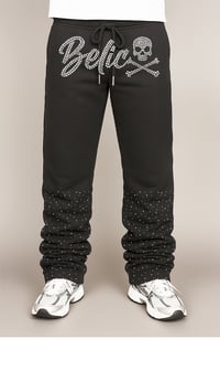 Image 2 of RHINESTONE STACK PANTS 