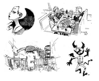 Image 2 of Cab Sketchbook - Digital Edition