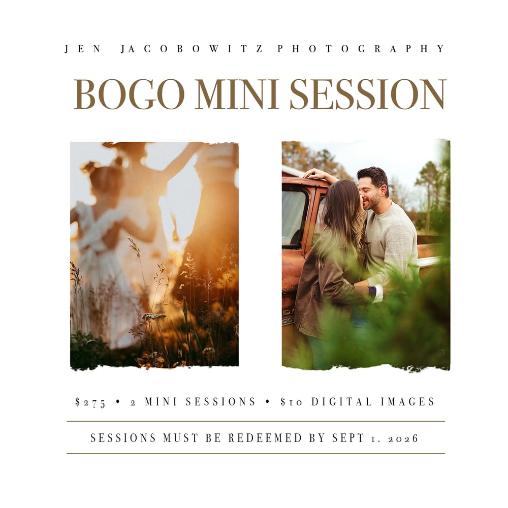 Image of BOGO MINI SESSIONS