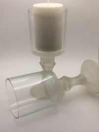 Image 2 of Glass Candle Holders 