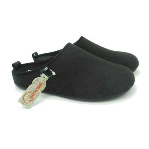 Image of Baiji Recycled Slipper - All Black