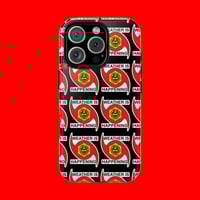 Image 1 of THE WEATHER IS HAPPENING PATTERNED TELEPHONE CASE