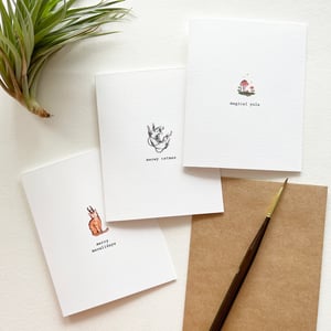 Image of Magical Yule Holiday Card