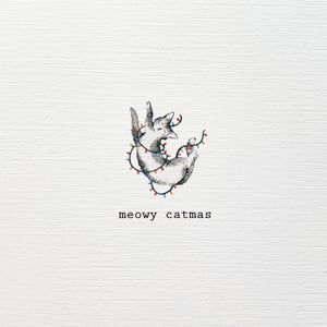 Image of Meowy Catmas Holiday Card