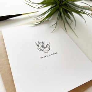 Image of Meowy Catmas Holiday Card