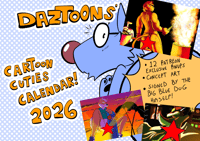 Image 1 of Cartoon Cuties 2026 Calendar