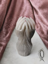 Image 2 of The Redeemer's Rose Candle w/rose sample 5oz