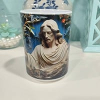 Jesus Floral Coffee Mug
