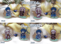 Image 1 of FE Awakening Chrobin Paired Magnetic Charms
