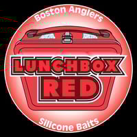 Image 1 of Boston Anglers “LUNCHBOX RED” Silicone Craws