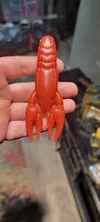 Image 2 of Boston Anglers “LUNCHBOX RED” Silicone Craws
