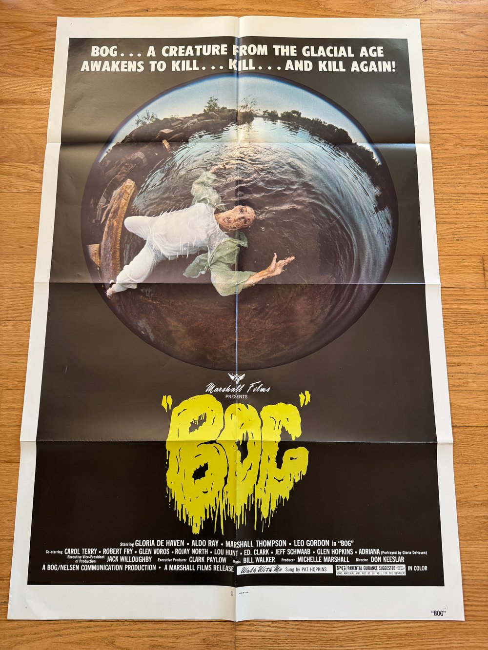 1979 BOG Original U.S. Theatrical U.S. One Sheet Movie Poster