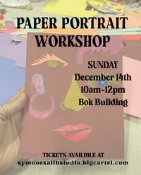 Paper Portrait Workshop