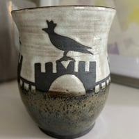 Image 2 of Little Wonky Venetian Birdie Vase
