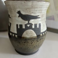 Image 3 of Little Wonky Venetian Birdie Vase