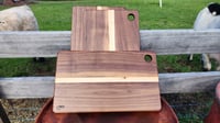 Image 6 of Amarican Walnut & Rock Maple Chopping Board-130