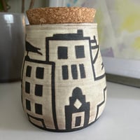 Image 3 of Handmade Stoneware Canister: Embarcadero