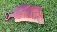 Image 9 of Hooked Needle wood Charcuterie Board -124